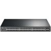 TP-Link 48-Port 10/100/1000Mbps JetStream Gigabit L2+ Managed Switch with 48-Port PoE+ and 4-Port 10GE SFP+ Slots - TL-SG3452XP
