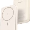 UGREEN 10000mAh Magnetic Wireless Power Bank Beige - PB561