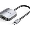 Vention USB-C to HDMI Converter 0.15M Gray Aluminum Alloy Type - TDEHB