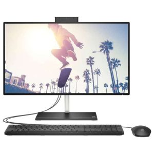 HP All-in-One 24-cr0124nh PC, Intel Core i5 1335U, 8GB DDR4 3200, 512GB PCIe NVMe M.2 SSD - 91H64EA