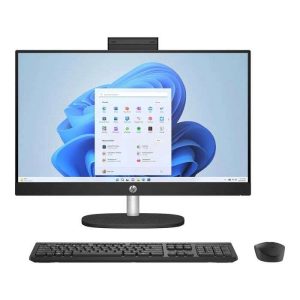 HP All-in-One 27-cr1004nh PC, Intel Core Ultra 7 155U, 16GB DDR5 5600, 512GB PCIe NVMe M.2 SSD - A0CM1EA