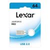 Lexar® JumpDrive® M22 USB2.0 Light Gold Flash Drive , 64GB (LJDM022064G-BNJNG)