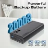 Promate Super Slim Design 20000mAh Smart Charging Power Bank
