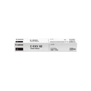 Canon C-EXV62 Black Toner Cartridge Yield 36,000 Pages