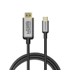 Promate 4K x 2K(60Hz) USB-C to HDMI 2.0 Audio Video Cable, 1.8m Cable Length , Grey