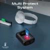 Promate 10000mAh Ultra Compact 35W SuperSpeed™ Power Bank with Built-In USB-C & Lightning Cable