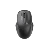 Promate EZGrip 16000DPI Ambidextrous Wireless Mouse, Black