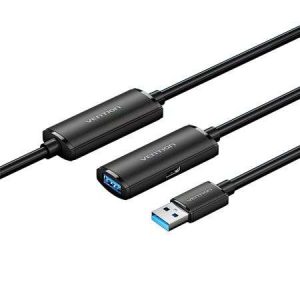 CBMBJ USB 3.0 Type-A Male to Type-A Female Active Extension Cable 5M Black