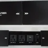 Nexa Multifunction Slide Cover Socket – Black