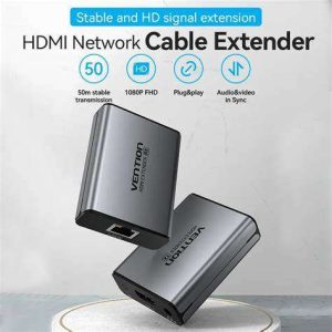 Vention HDMI Extender 60M AKGH0 gray aluminum alloy transmitter and receiver