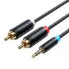 Vention 3.55M Male to 2-Male RCA Adapter Cable 1.5M-VEN-BCLBG