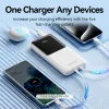 Vention FHOB0 built-in Lightning and USB-C cables