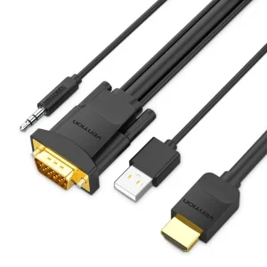 Vention1080P HD HDMI to VGA cable with Audio output-VEN ABIBG