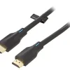 Vention 5M 8K HDMI 2.1 Cable Black AANBJ front view