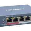 Hikvision DS-3E1105P-EI/M 4 Port Fast Ethernet Smart POE Switch