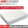 Hikvision IDS-7116HQHI-M1/S-16-ch 1080p Mini 1U H.265 AcuSense DVR