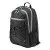 HP 15.6" Active Backpack – Front View HP 1LU22AA Backpack – Side Profile HP Active Backpack – Interior Compartments HP 15.6" Backpack – Back Panel HP Active Series Backpack – Zipper Details HP 15.6" Laptop Backpack – Mint Green Accents