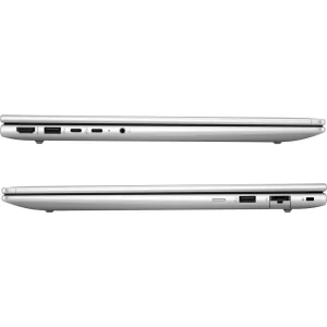 Front view of HP ProBook 460 G11 with 16" WUXGA display Side profile showing USB-C and HDMI ports on HP ProBook 460 G11 Backlit keyboard and numeric keypad on HP ProBook 460 G11 Fingerprint reader on HP ProBook 460 G11 for secure access Pike Silver finish on HP ProBook 460 G11 lid HP ProBook 460 G11 in a professional workspace setting