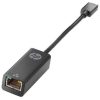 HP USB-C to RJ45 Adapter – Front View HP V7W66AA Adapter – Side Profile HP USB-C Ethernet Adapter – Packaging HP USB-C to RJ45 – Connector Close-up HP V7W66AA Adapter – In Use with Laptop HP USB-C to RJ45 Adapter – Top View