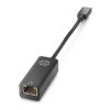 HP USB-C to RJ45 Adapter – Front View HP V7W66AA Adapter – Side Profile HP USB-C Ethernet Adapter – Packaging HP USB-C to RJ45 – Connector Close-up HP V7W66AA Adapter – In Use with Laptop HP USB-C to RJ45 Adapter – Top View