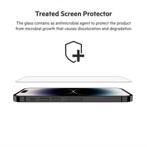 Belkin OVA101ZZ Screen Force Tempered Glass Screen Protector for iPhone
