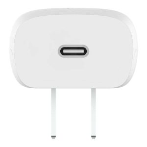 Alternative view of Belkin WCA002MYWH 20W USB-C Wall Charger