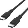 Close-up of USB-C connectors on CBLK2M fast-charge cable