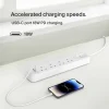 Belkin SurgePlus 3-outlet surge protector with AC outlets and USB ports
