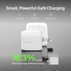 WCH011myWH – Belkin BKWCHP Dual USB-C GaN Wall Charger 65W – White