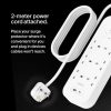 Belkin SRB002AR2M 6Outlet Surge plus Protector with 2-meter power cord