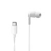 USB-C connector of Belkin G3H0002btWHT SoundForm USB-C In-Ear Headphones White