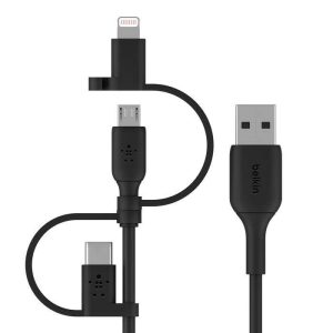 Tangle-freeBelkin CAC001BT1MBK USB-C to USB-C Cable 1M in black
