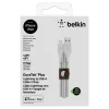 Retail box of Belkin WHTCLT cable showing 1.2 meter length