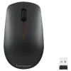 Lenovo 400 Wireless Mouse front view Lenovo 400 Wireless Mouse side profile Lenovo 400 Wireless Mouse with nano USB receiver Lenovo 400 Wireless Mouse packaging Lenovo 400 Wireless Mouse in hand Lenovo 400 Wireless Mouse top view