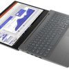 Front view of Lenovo V15 G4 IRU in Business Black Side profile showcasing ports on Lenovo V15 G4 IRU Open laptop displaying keyboard and touchpad of Lenovo V15 G4 IRU Close-up of 15.6" Full HD display on Lenovo V15 G4 IRU Lenovo V15 G4 IRU with HD webcam and privacy shutter Bottom view highlighting ventilation and design of Lenovo V15 G4 IRU