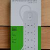 Retail packaging of Belkin SRB003AR2M Surge Plus 8-Outlet Surge Protector with 2 USB Ports