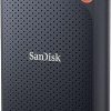 SANDISK E61 EXTREME PORTABLE EXTERNAL SSD V2 2TB - Black - SDSSDE61-2T00-G25