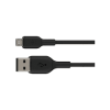 USB-C connectors of Belkin CAB005BT1MBK USB-Ccable close-up