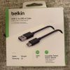 Front view of Belkin CAB005BT1MBK USB-C cable 1 meter
