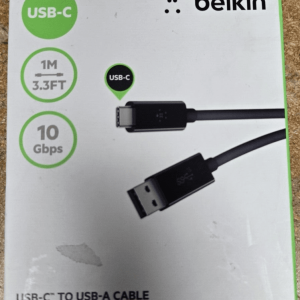 Belkin CAB002BT1MBK USB-C to USB-A Cable 1M