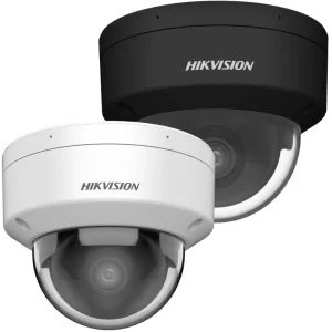 Hikvision 4MP AcuSense Dome Camera DS-2CD2146G2H-I Fixed Dome IP Camera 2.8mm Wide Angle Dome Camera PoE Outdoor Dome Surveillance Vandal-Proof IR Security Camera AcuSense Motion Detection Camera