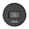 Hikvision DS-2CD3047G2E-LUF Bullet Camera Front View 4MP ColorVu Camera Side View Hikvision IP Camera with Built-in Mic Color Night Vision Security Camera 4mm Fixed Lens Bullet Camera Weatherproof Hikvision Outdoor Camera