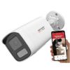 Hikvision DS-2CD3T41G2-LIUF Bullet Camera Front View Smart Hybrid Light Security Camera 4MP Bullet IP Camera with Audio Hikvision Fixed Lens Outdoor Camera Motion Detection 2.0 Surveillance Camera Hikvision 4MP IR and White Light Camera