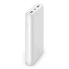 Sleek design of the Belkin BPB003btWT Power Bank 15W USB-C In, USB-A Out White