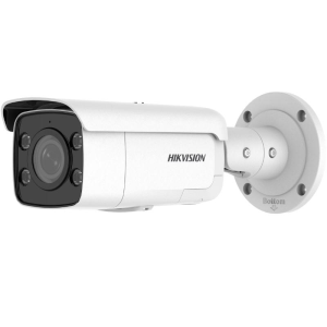 Hikvision 8MP Strobe Light Camera DS-2CD2T87G2-LSU/SL 4K Bullet Camera Full-Color Night Vision Security Camera Active Deterrence IP Camera Bullet Camera with Siren and Light Smart Detection Outdoor CCTV