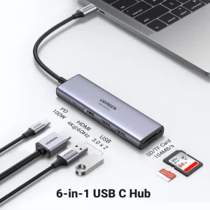 Alternative view of UGREEN CM511 6-In-1 Docking Station- 25040