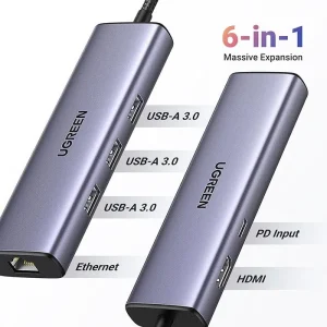 Alternative view of UGREEN CM512 6-In-1 Docking Station- 15598