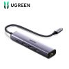 UGREEN CM475 Type C -to 3*USB HUB+ Gigabit Converter - 20915