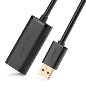 Alternative view of UGREEN US121 USB 2.0 Male to USB A Female Extension Cable with Chipset 10M-10321