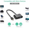 UGREEN CM101 HDMI To VGA+HDMI+3.5mm Converter - 40744 - Image 2